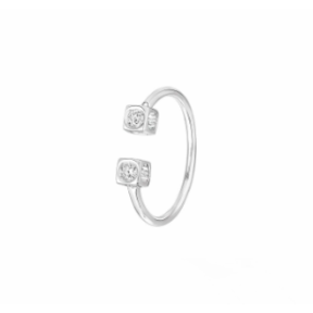 Bague le cube diamant